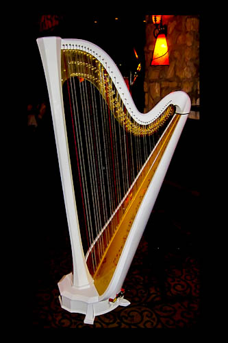 Ivory Pedal Harp